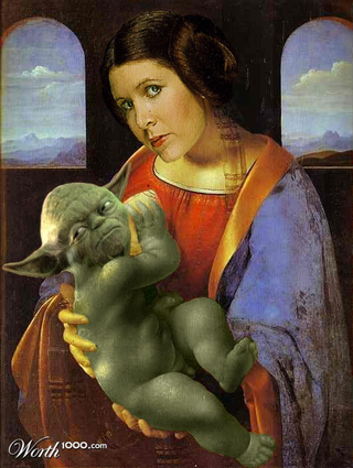 Illustration for article titled The Most Exalted Star Wars Religious Art In The Universe